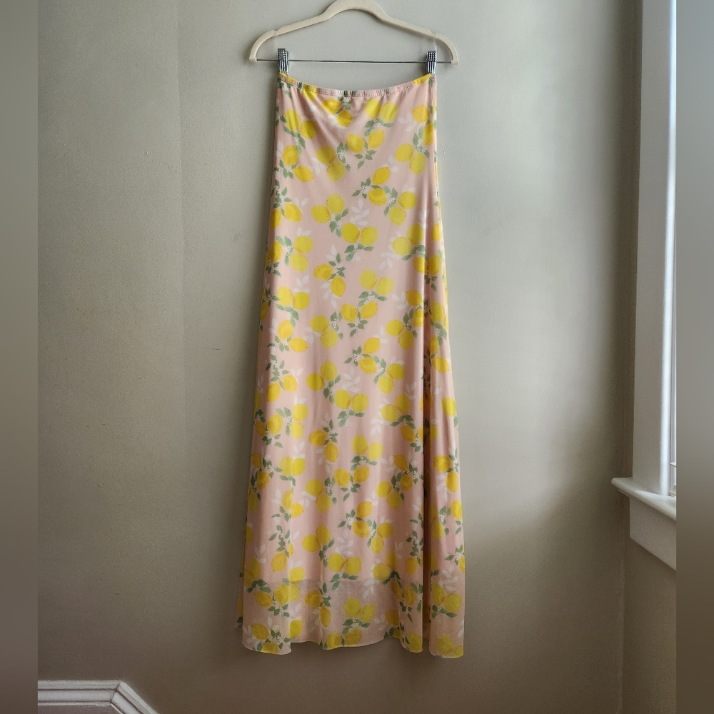 Mesh Tube Stapless MAXI DRESS